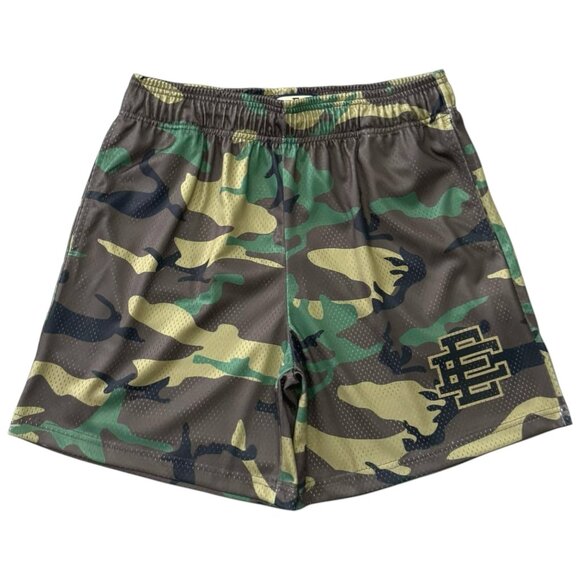 Eric Emanuel EE Basic Shorts Green Black Camo - Picture 1 of 4
